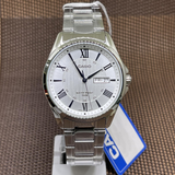 Casio General Quartz Silver Stainless Steel Men Watch MTP-1384D-7A2VDF-P