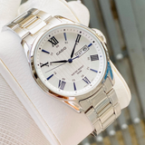 Casio General Quartz Silver Stainless Steel Men Watch MTP-1384D-7A2VDF-P