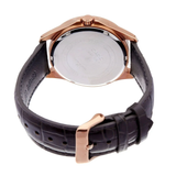 Casio General Black Dial With Brown Leather Strap Men Watch MTP-1384L-1AVDF-P