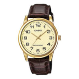CASIO GENERAL MTP-V001GL-9BUDF-P BROWN MEN WATCH