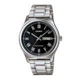 CASIO GENERAL MTP-V006D-1BUDF-P SILVER STAINLESS STEEL MEN WATCH