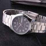CASIO GENERAL MTP-V006D-1BUDF-P SILVER STAINLESS STEEL MEN WATCH