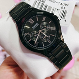 CASIO GENERAL MTP-V300B-1AUDF-P BLACK STAINLESS STEEL UNISEX WATCH