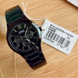 CASIO GENERAL MTP-V300B-1AUDF-P BLACK STAINLESS STEEL UNISEX WATCH