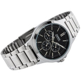 Casio General Chronograph Silver Stainless Steel Strap Unisex Watch MTP-V300D-1AUDF-P