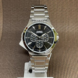 Casio General Chronograph Silver Stainless Steel Strap Unisex Watch MTP-V300D-1AUDF-P