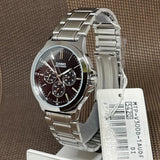Casio General Chronograph Silver Stainless Steel Strap Unisex Watch MTP-V300D-1AUDF-P