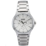 Casio General Quartz Silver Stainless Steel Men Watch MTP-V300D-7AUDF-P