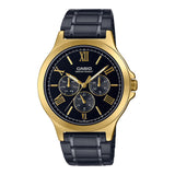 CASIO GENERAL MTP-V300GB-1AUDF-P BLACK STAINLESS STEEL UNISEX WATCH