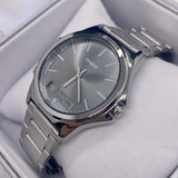 CASIO MTP-VC01D-8EUDF ANALOG DIGITAL SILVER STAINLESS STEEL STRAP MEN'S WATCH