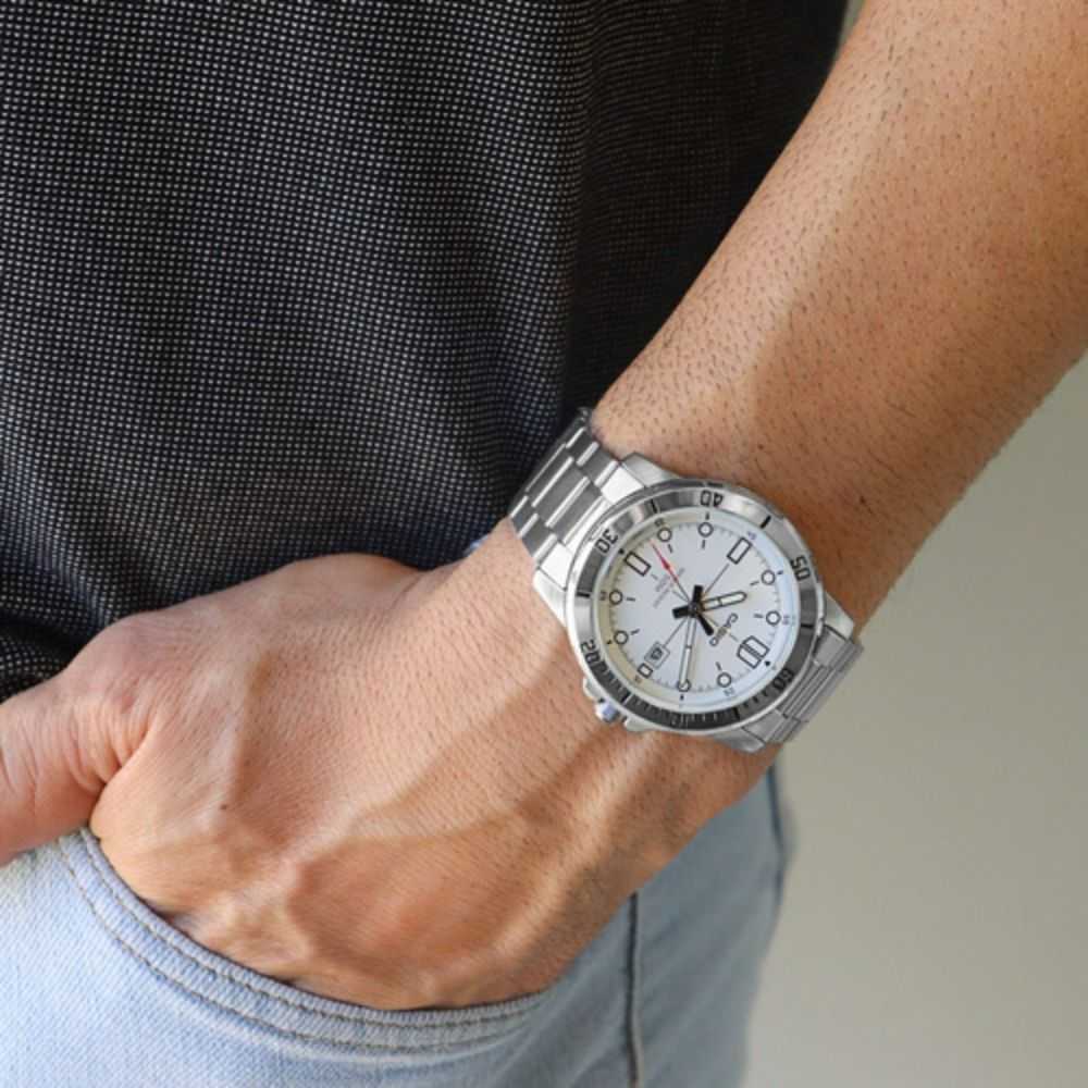 CASIO GENERAL MTP-VD01D-7EVUDF SILVER STAINLESS STEEL MEN'S WATCH - H2 Hub Watches