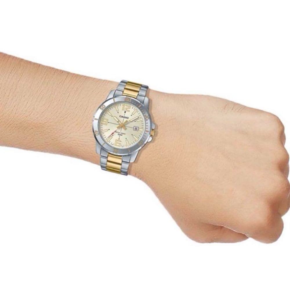 CASIO GENERAL MTP-VD01SG-9BVUDF MEN'S WATCH - H2 Hub Watches