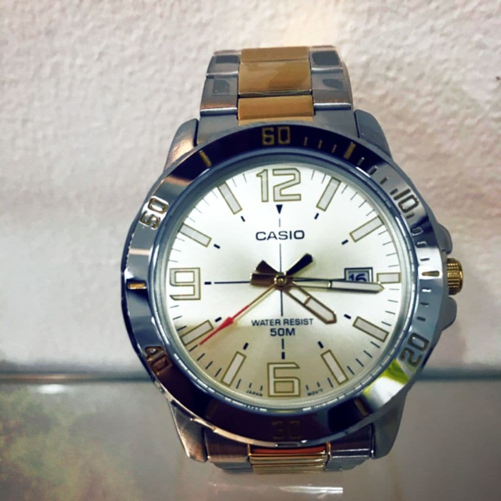 CASIO GENERAL MTP-VD01SG-9BVUDF MEN'S WATCH - H2 Hub Watches