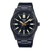 Casio General MTP-VD02B-1EUDF Black Dial Stainless Steel Men's Watch