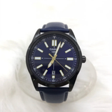 CASIO GENERAL MTP-VD02BL-2EUDF BLUE LEATHER MEN'S WATCH