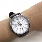 CASIO GENERAL MTP-VD02L-7EUDF-P BROWN LEATHER UNISEX WATCH