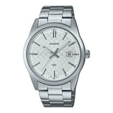 Casio General Silver Stainless Steel Unisex Watch MTP-VD03D-7AUDF