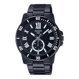 Casio General Black Stainless Steel Strap Men Watch MTP-VD200B-1BUDF