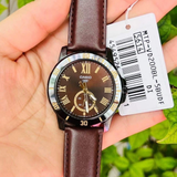 CASIO GENERAL MTP-VD200BL-5BUDF-P LEATHER MEN WATCH