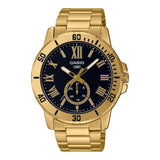 CASIO GENERAL MTP-VD200G-1BUDF-P GOLD STAINLESS STEEL UNISEX WATCH
