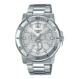Casio General Silver Stainless Steel Strap Men Watch MTP-VD300D-7EUDF-P