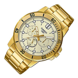 CASIO GENERAL MTP-VD300G-9EUDF-P GOLD STAINLESS STEEL MEN WATCH