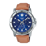 CASIO GENERAL MTP-VD300L-2EUDF ENTICER MEN ANALOG BLUE DIAL  MEN'S WATCH