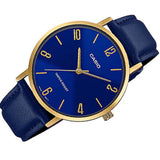 Casio General Quartz Blue Leather Strap Men Watch MTP-VT01GL-2B2UDF-P