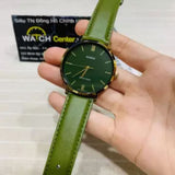 CASIO GENERAL MTP-VT01GL-3BUDF GREEN LEATHER MEN'S WATCH