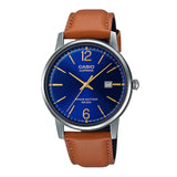 CASIO GENERAL MTS-110L-2AVDF-P BROWN LEATHER MEN WATCH