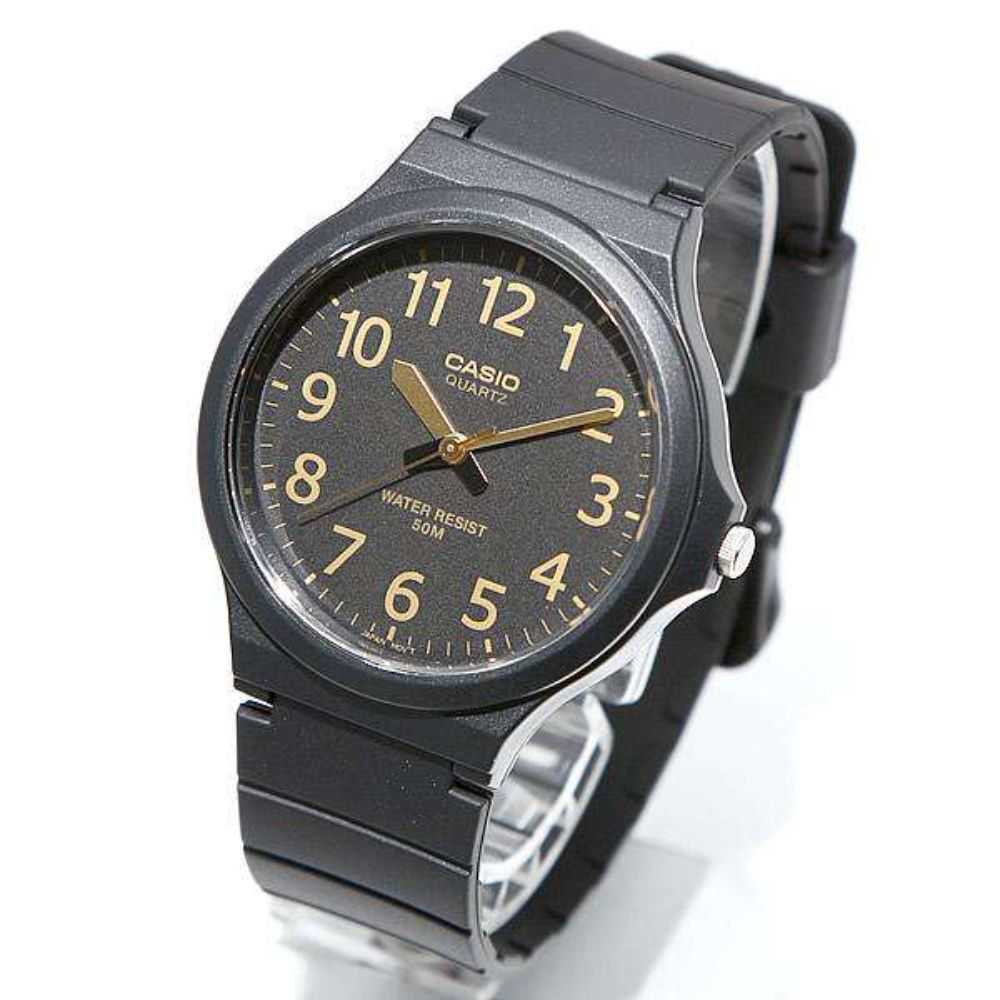 CASIO GENERAL MW-240-1B2VDF QUARTZ BLACK RESIN MEN'S WATCH - H2 Hub Watches