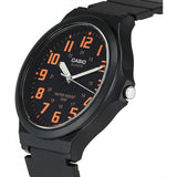 CASIO GENERAL MW-240-4BVDF-P BLACK RESIN STRAP MEN WATCH