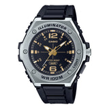 CASIO ILLUMINATOR MWA-100H-1A2VDF-P BLACK RESIN STRAP MEN WATCH