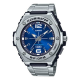 CASIO GENERAL MWA-100HD-2AVDF-P STAINLESS STEEL MEN WATCH