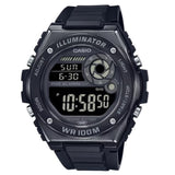 Casio General Digital Black Dial And Resin Strap Men Watch MWD-100HB-1BVDF-P
