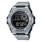 CASIO GENERAL MWD-100HD-1BVDF-P STAINLESS STEEL MEN WATCH