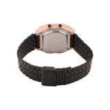 REEBOK RD-VNE-G9-P3SB-BB NERD DIGITAL ROSE GOLD CASE BLACK STAINLESS STEEL BRACELET STRAP