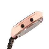 REEBOK RD-VNE-G9-P3SB-BB NERD DIGITAL ROSE GOLD CASE BLACK STAINLESS STEEL BRACELET STRAP