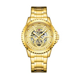 NAVIFORCE NF9186 G/G GOLD STAINLESS STEEL BRACELET MEN'S WATCH