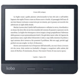 KOBO LIBRA H20 N873-KU-BK-K-EP 7" EPD WITH CARTA DISPLAY & COMFORT LIGHT PRO BLACK