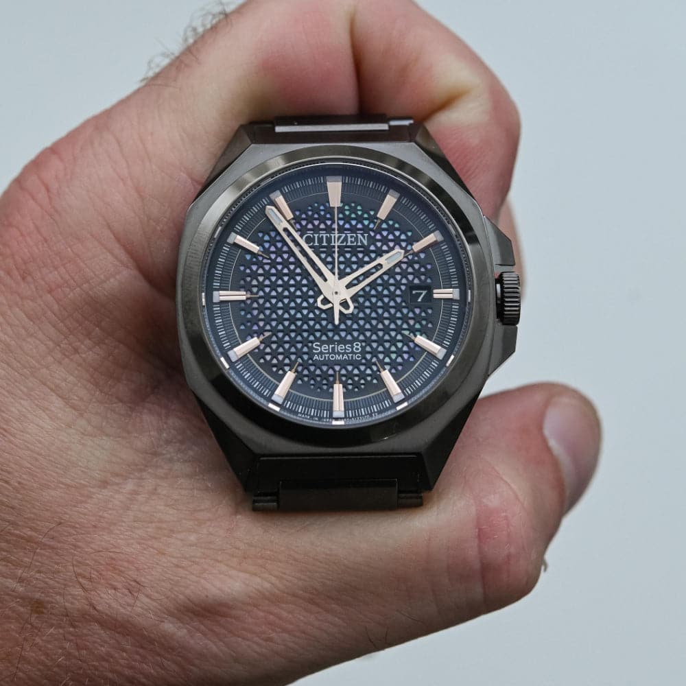 81z Citizen Series 8 Automatic Black Stainless Steel Men Watch NA1015-81Z ...