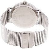 NAVIFORCE NF3008G S/B SILVER MESH STRAP MEN'S WATCH