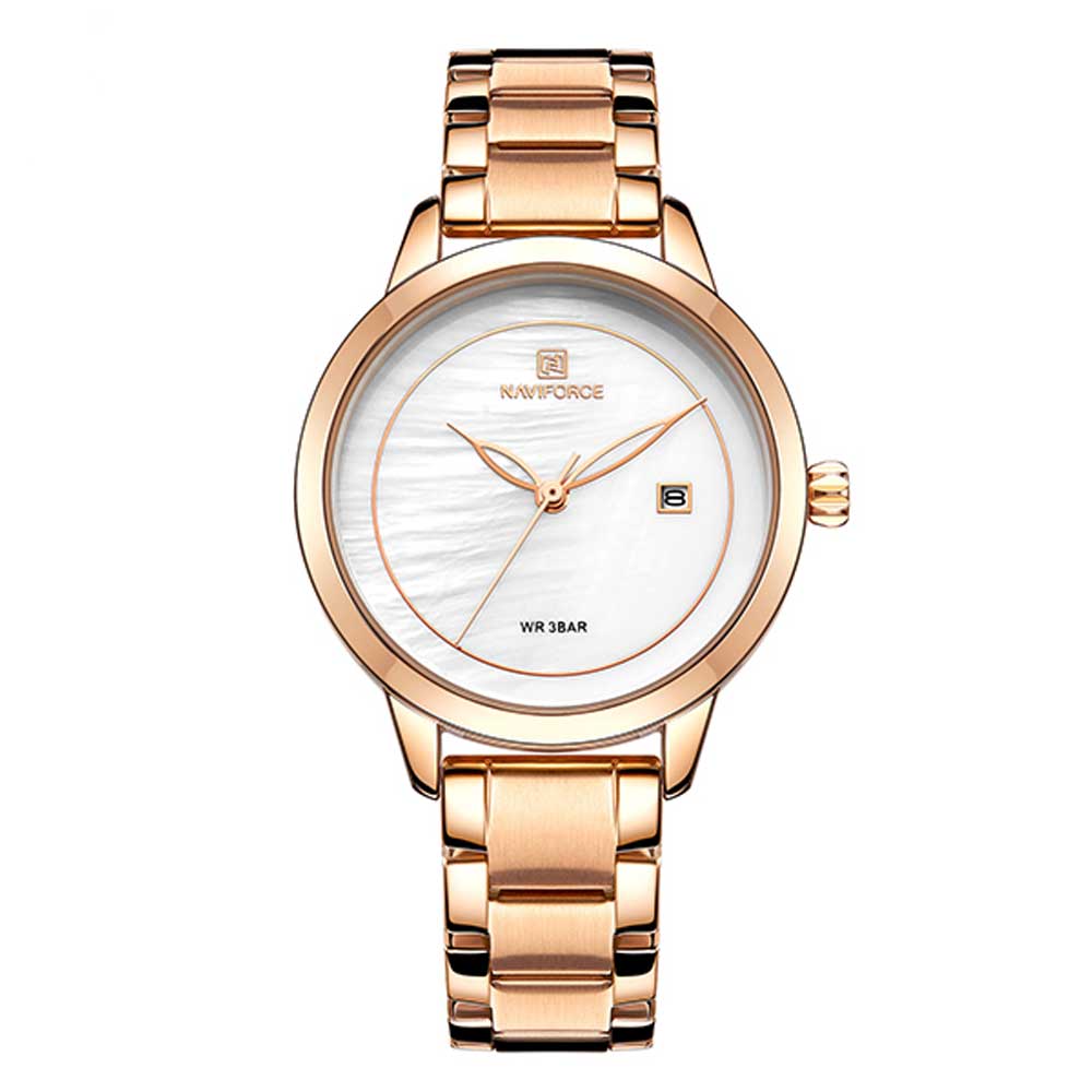 NAVIFORCE NF5008 RG/W WOMEN'S WATCH - H2 Hub Watches