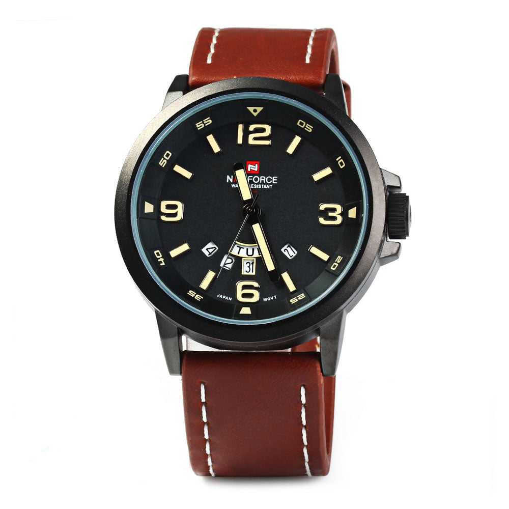 NAVIFORCE NF9028-B-B-Y MEN'S ANALOG WATCH - H2 Hub Watches