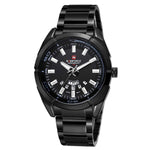 NAVIFORCE NF9038 B/B BLACK STAINLESS STEEL MEN'S WATCH - H2 Hub Watches
