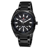 NAVIFORCE NF9038 B/B BLACK STAINLESS STEEL MEN'S WATCH - H2 Hub Watches