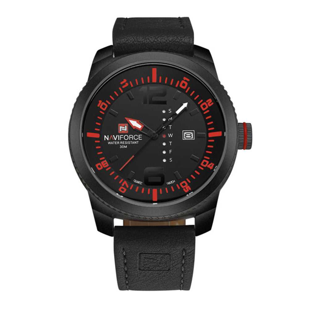 NAVIFORCE NF9063-B-R-B MEN'S ANALOG WATCH - H2 Hub Watches