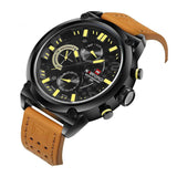 NAVIFORCE NF9068L B/Y/BN MEN'S CHRONOGRAPH WATCH - H2 Hub Watches