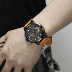 NAVIFORCE NF9068L B/Y/BN MEN'S CHRONOGRAPH WATCH - H2 Hub Watches