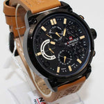 NAVIFORCE NF9068L B/Y/BN MEN'S CHRONOGRAPH WATCH - H2 Hub Watches